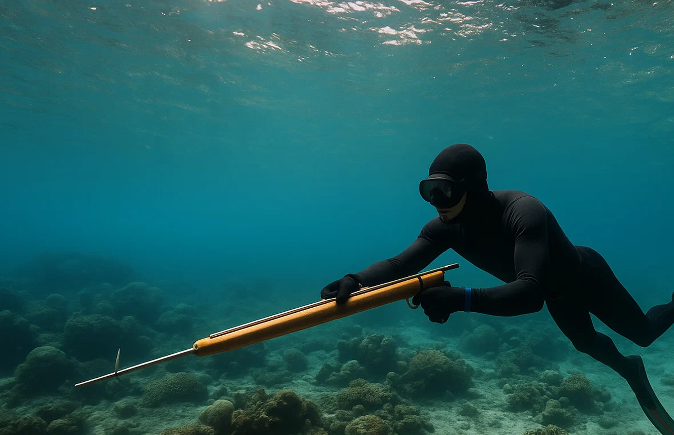 Photo of someone sparefishing in Lombok with Magic Fishing